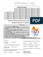 Prueba de Nivelación Castellano-Sexto