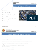 Tema 7 Teoria Del Flujo de Trafico