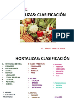 Clasificacion Hortalizas PDF