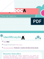 Plano de Negócios e de Marketing Feito para A Loja Virtual Doca Store