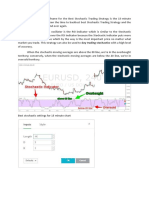 Best Stochastic Trading Strategy