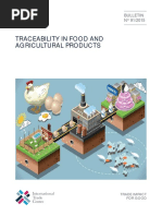 Traceability in Food and Agricultural Products: Bulletin N 91/2015