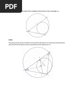 (Ahmed Faiz) Find The Radius of The A-Mixtilinear Circle in Terms of AB, AC and Angle A