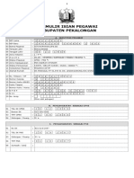 Formulir Isian Pegawai