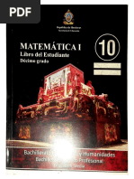 Matemática I - Décimo Grado