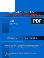 Mesures de Telecommunication