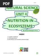 Student's Booklet - Nutrition in Ecosystems