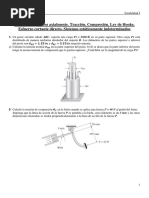 TP N II - Tracción, Compresión, Ley de Hooke