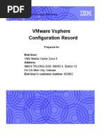 Vmware Vsphere Configuration Record (7!8!2013) V 2.1