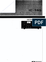 Icom IC-745 Instruction Manual