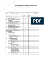 Format Penilaian Praktek Keperawatan RS