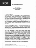 Rittel 1988 Reasoning of Designers PDF