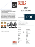 Four Zone Mixer: Setup Guide