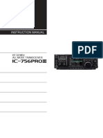 Icom IC-756 ProIII Instruction Manual