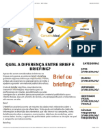 Qual A Diferença Entre Brief e Briefing? - Otimização de Sites - SEO - Blog