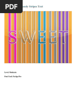 Candy Stripes Glossy Text Tut