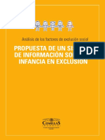 UNICEF Análisis de Los Factores de Exclusión Social