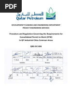 QRG-DC-004 Regulation For Consolidated Permit To Work For DC Common Areas (CPW) - Final