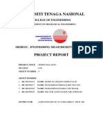 Engineering Measurement Project Report UNITEN