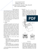 Laporan Modul II - Sampling Dan Analisis Ayak