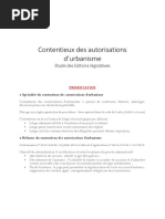 Contentieux Des Autorisations Durbanisme