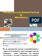 Buenas Practicas de Manufactura