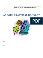 As Core Practical Booklet 2017 Updated