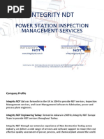 Integrity NDT Power Plant Presentation PDF