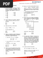 Exam Uni 2018 1 Matematica