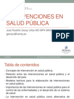 13 - Intervenciones en Salud Publica