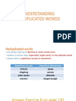 Understanding Reduplicated Words