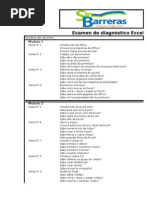 Examen de Diagnostico Excel 2007