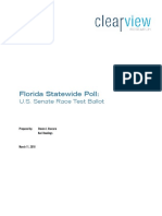 Results of Florida Poll From Clearview Research