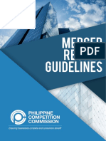 Philippine Competition Commission Merger Review Guidelines