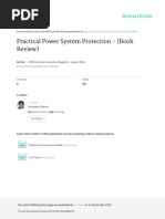 Practical Power System Protection - Book Review