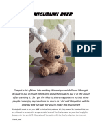 Amigurumi Deer PDF