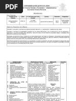 Programa de Derecho Procesal Mercantil 2018