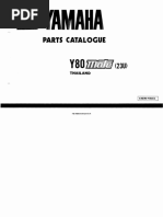 Yamaha Y80 PartsCatalogue PDF