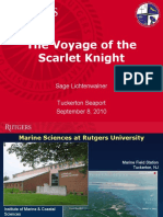 The Voyage of The Scarlet Knight