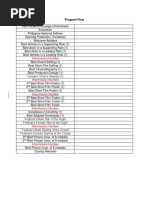 Program Flow OF FILM FEST AWARDS