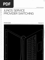 Junos Service Provider Switching PDF