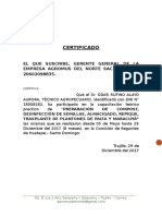 Certificado Ok