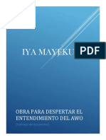 Obra para Despertar El Entendimiento IYA MAYEKUN PDF