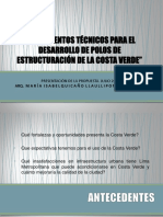 Lineamientos Tecnicos para El Desarrollo de Polos de Estructuracion de La Costa Verde PDF