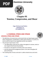 Chap 01-Tension, Compression, and Shear