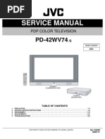 Service Manual: PD-42WV74