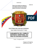 Fundamentos Del Combate Defensivo Territorial Del Adi (Ceo-Mc-139)