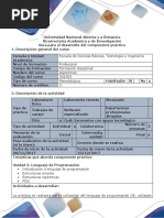 Guía de Actividades y Rubrica de Evaluación Tarea 3 - Desarrollar Ejercicios de Ecuaciones, Inecuaciones y Valor Absoluto - B