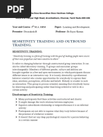 L and D Handout