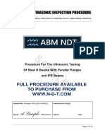 NDT Procedure BS EN 10306:2002 (Full Version Available From N-D-T.com)